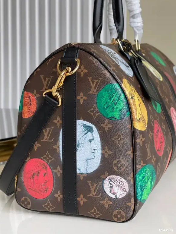 45 VUITTON BANDOULIÈRE KEEPALL LOUIS 0522